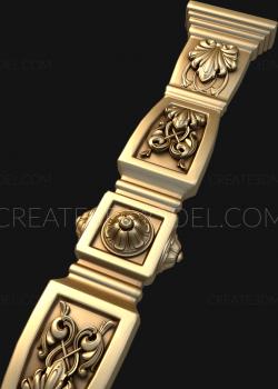 نموذج ثلاثي الأبعاد لآلة CNC الركائز 